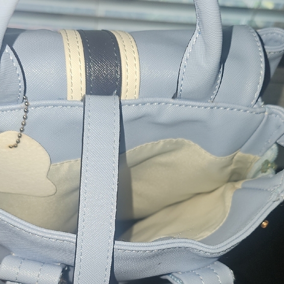 Court Couture Leather Hampton Tennis Backpack Striped - Picture 13 of 14